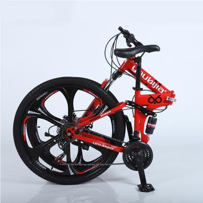 China Cheap 26 inch folding bicycle steel folding mountain bike/hot sale mountain bike 26