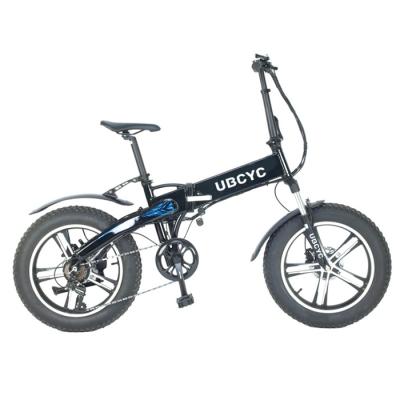 China New Design 750W 14.5 OH Fat Tire Steel Electric Bike Full Suspension Mountain Fat Bike en venta