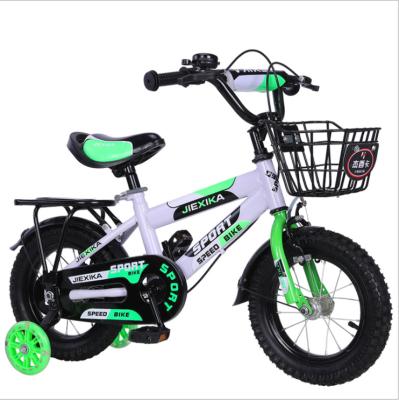 China 16inch steel kids bike for 3-8years old girls kids bike ride on bike with training wheels à venda