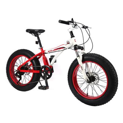 Cina Popular 20/27.5/26 inch carbon steel full bike/high tire 3*10 speed fat suspension fat snow bike for sale in vendita