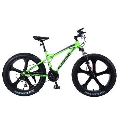 China Chinese high quality mtb big fat bicycle 26*4.0 steel/chopper bicycle beach cruiser adult bike zu verkaufen