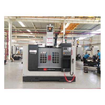 China Food & Beverage Factory China Manufacture Quality Vertical Vertical CNC Drilling And Milling Center Milling Machine Vertical for sale