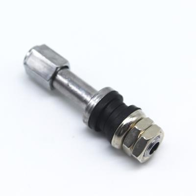 China Ready To Board Tubeless Tire Valve Stems TR48E / VS48E Brass Aluminum Zinc Bolt-in Tire Valve Automobile Motorcycle TR48E for sale