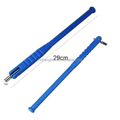 China Auto Tire Rapair Spare Parts HPT-31P Blue Color Tire Valve Holder Tool Plastic Material Tire Valve Stem Accessories for sale