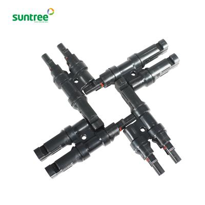 China New solar PV system suntree waterproof electric 4p plug for sale