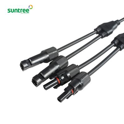 China SMC4Y solar new connector 3 in 1 PV connector for sale