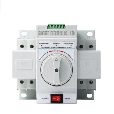 China New Transfer Switch SQ3W Series Industrial Single Phase Double Power Automatic Transfer Switch for sale