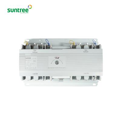 China System 3 Industrial Pole 63amp Solar Power Control ATS Automatic Transfer Switch for sale