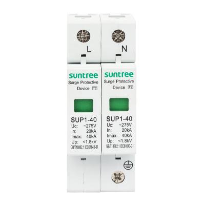 China Suntree SPD Factory Surge Protector AC 220V Industrial Lightning Protection for sale