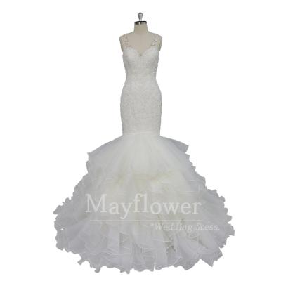 China 2018 gorgeous anti-static new design wholesale wedding dress wedding dress vestido de noiva for sale