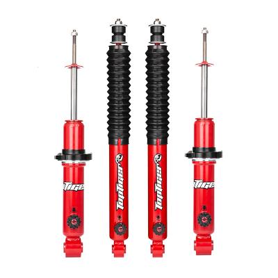 China Steel For MITSUBISHI Montero 00-06 Adjustable Twin Tube Shocks Off Road Shock Absorbers Nitrogen Gas Charged for sale