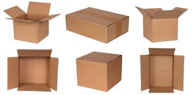 China Heavy Duty Cardboard Boxes For Gift Dress Packing Double Locked Wall for sale