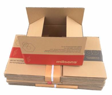 China C Flute Corrugated Carton Box , Corrugated Gift Boxes Flexo Printing for sale