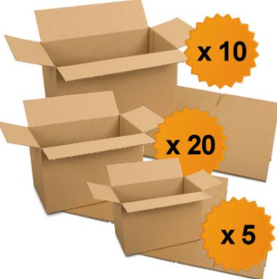 China Foldable Cardboard Carton Box For Clothing / Bulb Packaging Anti - Collision for sale