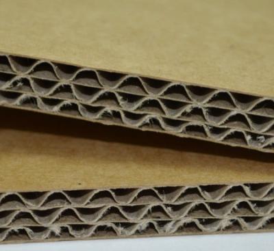 China High Performance Thick E Flute Corrugated Cardboard Sheet Smooth Surface for sale