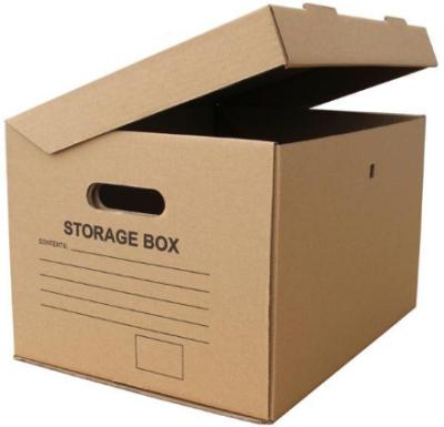 China Thick Storage Boxes Cardboard For Custom Cardboard Shipping Boxes for sale