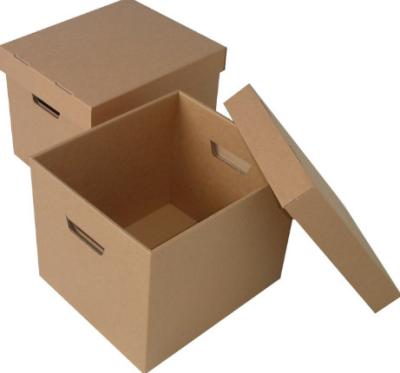 China Recyclable Storage Box With Lid Cardboard For Gift Cardboard Boxes Custom Logo for sale