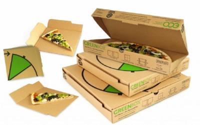 China Recycled Custom Cardboard Boxes For Food / Sandwich Packaging for sale