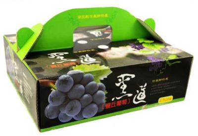 China Professional Fresh Fruit Shipping Boxes EB Flute Waterproof Corrugated Boxes for sale