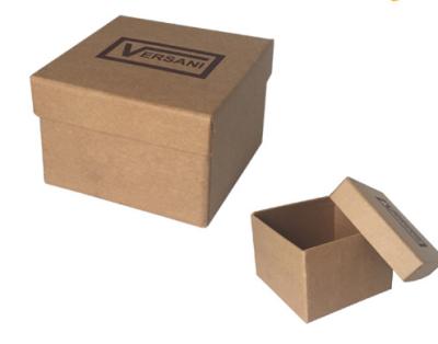 Chine Boîtes faites sur commande ondulées de carton, double couleur de Brown de boîte-cadeau de carton de mur à vendre