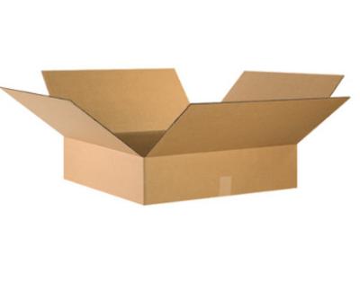 China White Corrugated Kraft Box Cardboard Storage Boxes With Lids for sale