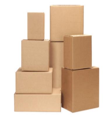 China Insert Paper Packing Box Adhesive Corrugated Shipping Box / Transport Packing Box for sale