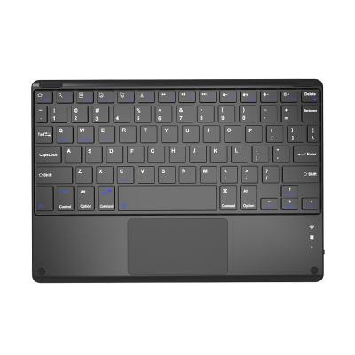 China 12.9 inch Wireless Ultra-thin Wireless Keyboard with Non-Slip Trackpad Mat for Tablet OEM Keyboard Spanish Russian Lightweight PCBA for sale