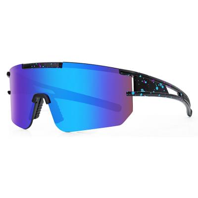 China New High Impact Sport TR90 Sunglasses Men Women Bike Polarized Sun Glasses 2021 Sports Cycling Glasses for sale