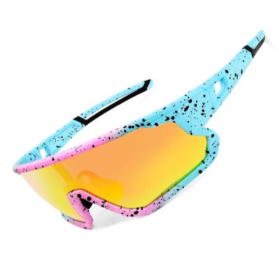 China 2021 newcomer anti uv 400 sport tr90 uv cycling glasses anti uv cycling polarized sunglasses for cycling for sale