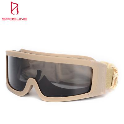 China Tactical Glasses Combat Glasses Tpu Hot Eyewear Games Shooting Military Goggles for sale