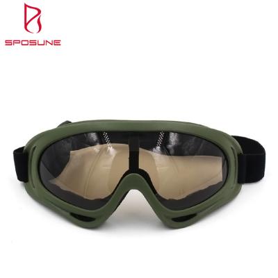 China EN166 UV400 Impact-Resistance Ballistic Tactical Goggles Shooting Military Glass Sunglasses for sale