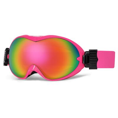 China Cheap Ski Goggles Usa Sale Youth Top Rated Fog Free Women's OTG Snow Goggles for sale