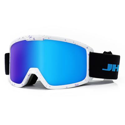 China Latest Design Photochromic Windproof Ant Fog Racing Ski Goggles Snow Goggles UV400 for sale