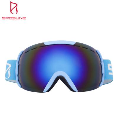 China New Design Best Impact Resistant Selling Custom Logo Snowboard Glasses Cylindrical Ski Goggles For Skiing for sale