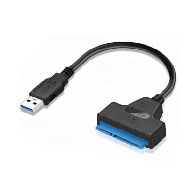 China Driver 30cm USB 3.0 To SATA 22 Pin External Converter Cable For 2.5