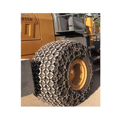 China High Quality OTR Truck Security Tire Protection Chain For Wheel Loader Tire 26.5-25 for sale