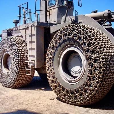 China OTR truck specializing in the production of steel skid tire loader chain sample for sale