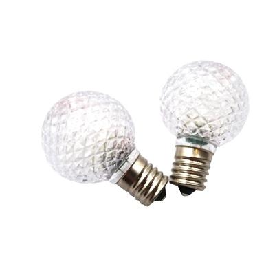 China Garden SMD G40 LED Globe Christmas Replacement Bulbs For Holiday Decor for sale