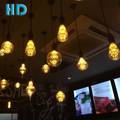 China ST64 Indoor Fireworks LED Lighting Light, e27 Edison Vintage Bulb lamp, 3W e27 warm white led bulb light for sale