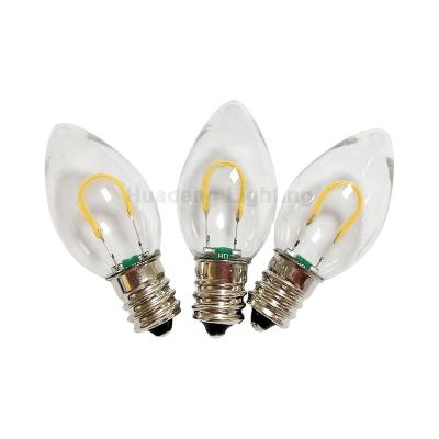 China Garden C7 C9 Flexible Filament LED Bulb for sale