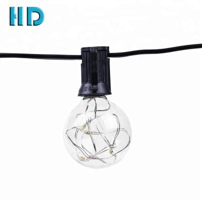 China indoor/ourdoor decoration popular in America string bulb globe 2700k filament led bulb for sale