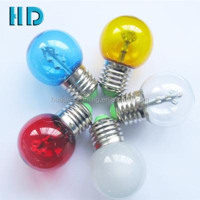 China garden g45 e27 e26 b22 multicolor mirror led bulbs with ce rohs for sale