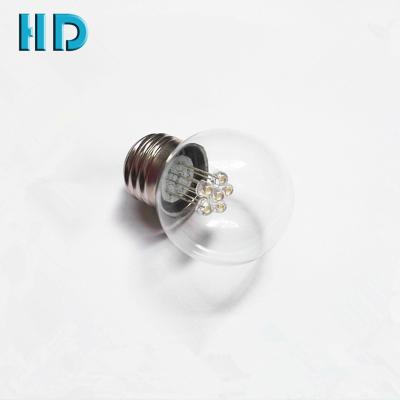 China Garden Edison Screw E27 low voltage 24V festoon globe bulb g45 for sale