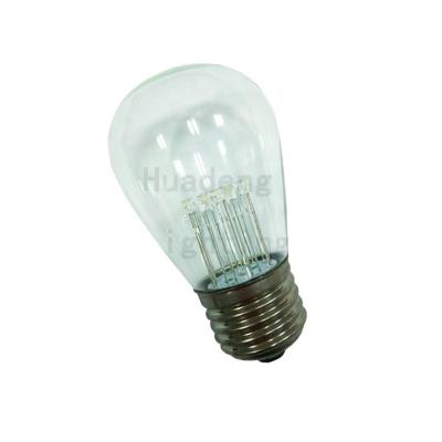 China Warm White Garden S14 LED 9 Diode Replacement Bulb for sale