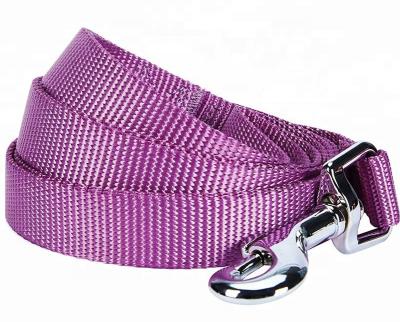 China Long Viable Waterproof Nylon Sublimation Quick Release Strap Traceable 3 In 1 Pink Printing Dog Leash for sale