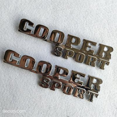 China Viable Price Factory Custom Zinc Alloy Car Metal Label Craft Gift Badge Logo for sale