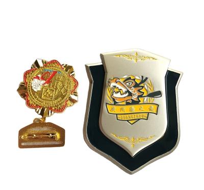 China Wholesale Manufacturer Factory New Design 3D Badge Metal Medal Nickel Free Custom For Sale for sale