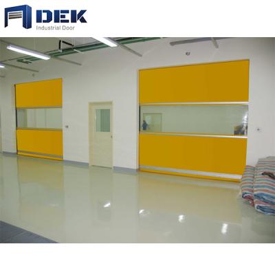 China Sound Insulation Factory Wholesale Price PVC Automatic High Speed ​​Rolling Doors for sale