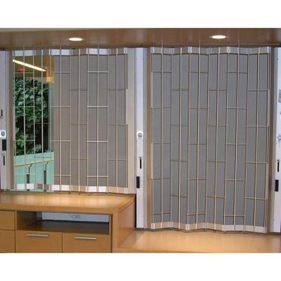 China Other Crystal Roller Shutter Reception Desk Sliding Folding Aluminum Doors for sale