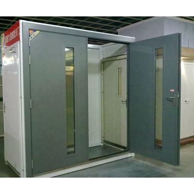 China Modern Emergency Escape Exit Security Steel Interior Durable Fire Door For Industry for sale